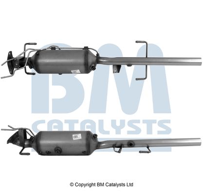 BM CATALYSTS Сажевый / частичный фильтр, система выхлопа ОГ BM11015H